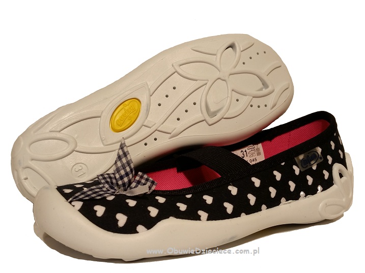 1-193X045 BLANCA granatowe w biale serduszka czółenka dziewczęce kapcie buciki Befado 25-30 1-193X045 BLANCA granatowe w biale serduszka czółenka dziewczęce kapcie buciki Befado 25-30
